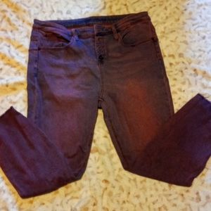 Hi-rise Destructed Jeans